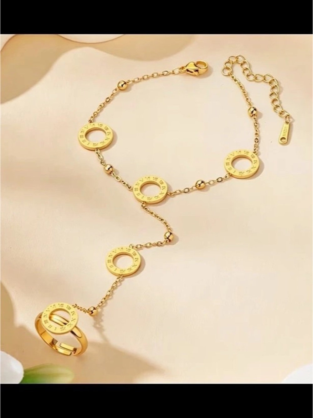 Gold-Tone Link Bracelet